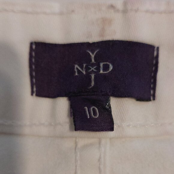 NDYJ White Leggings Sz 10 - Picture 6 of 9
